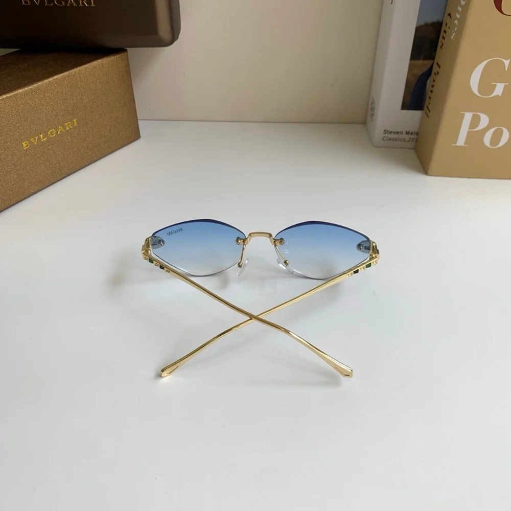 Bvlgari Serpenti Rimless Gradient Sunglasses